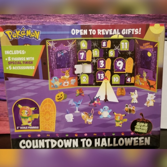 2021 Pokémon Halloween Countdown Calendar - YouTube Pokemon Countdown to Halloween Advent Calendar